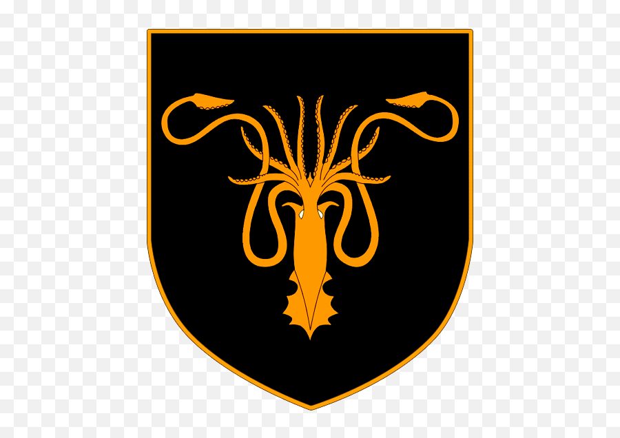 House Greyjoy U2013 Throneslife - House Greyjoy Logo Png,Targaryen Sigil Png