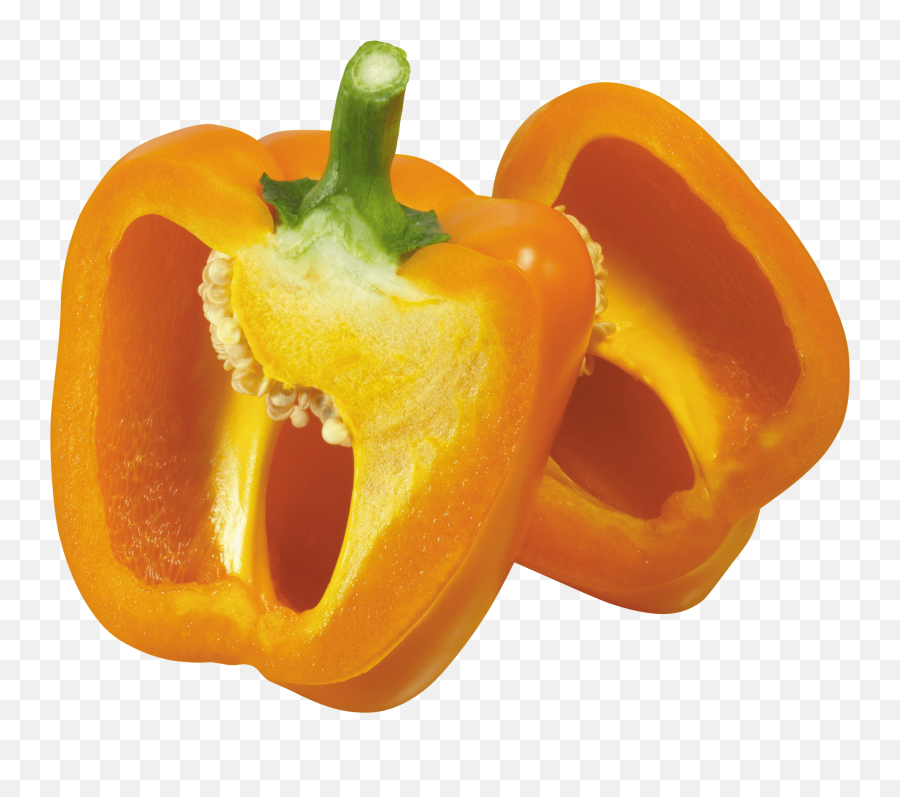 Chili Pepper Png - Orange Peppers Transparent Background,Bell Pepper Png
