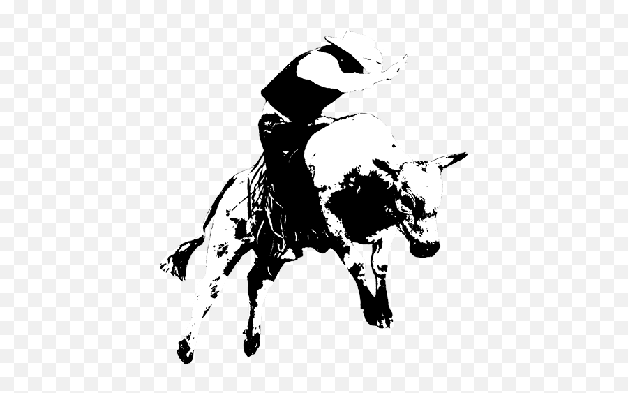 Download Home - Bull Riding Outline Transparent Full Size Illustration Png,Bull Transparent