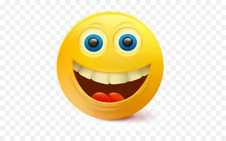 Cute Big Mouth Emoji Png Clipart - Emoticon,Cute Emoji Png