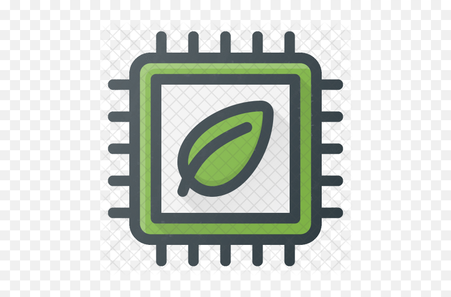 Microchip Icon Of Colored Outline Style - Microprocessor Png,Microchip Png