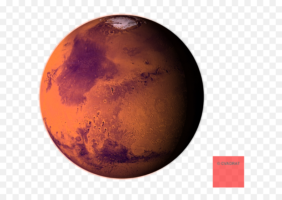 Download Hd Mars Planet No Background - Mars Planet Transparent Background Png,Planet Png Transparent