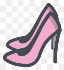 Pink Shoe Png - Female Shoes Icon Clipart Full Size Women Logo