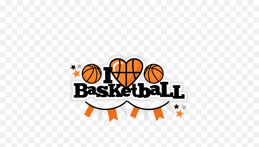 Download Hd Picture Library Stock Heart Basketball Clipart - Basketball Border Clipart Png,Basketball Clipart Png