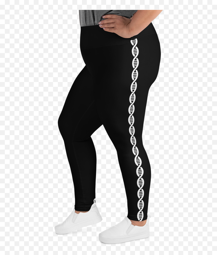 Dna Double Helix Plus Size Leggings - Leggings Png,Double Helix Png