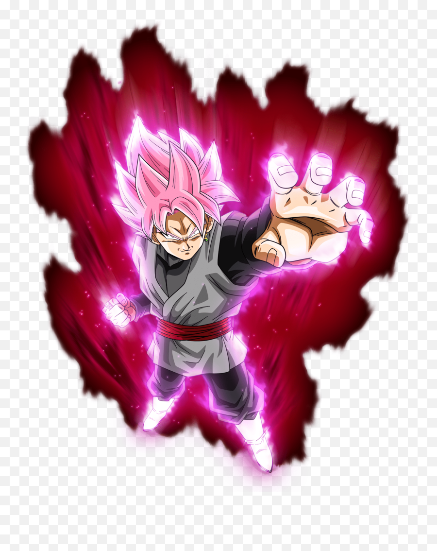 Download Super Saiyan Rose - Ssr Goku Black Dokkan Battle Black Goku Súper Saiyan Rose Png,Goku Transparent Background