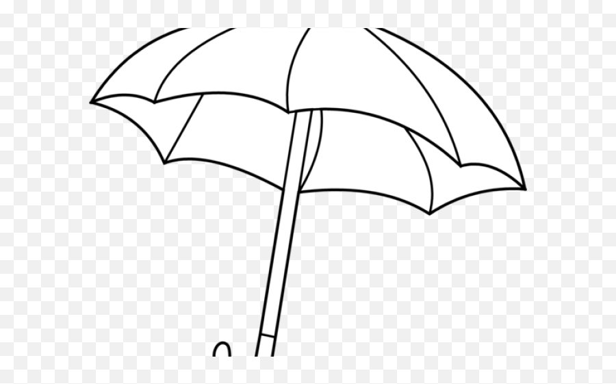 Umbrella Clipart Png White - Black And White Transparent Umbrella Clipart,Umbrella Clipart Png
