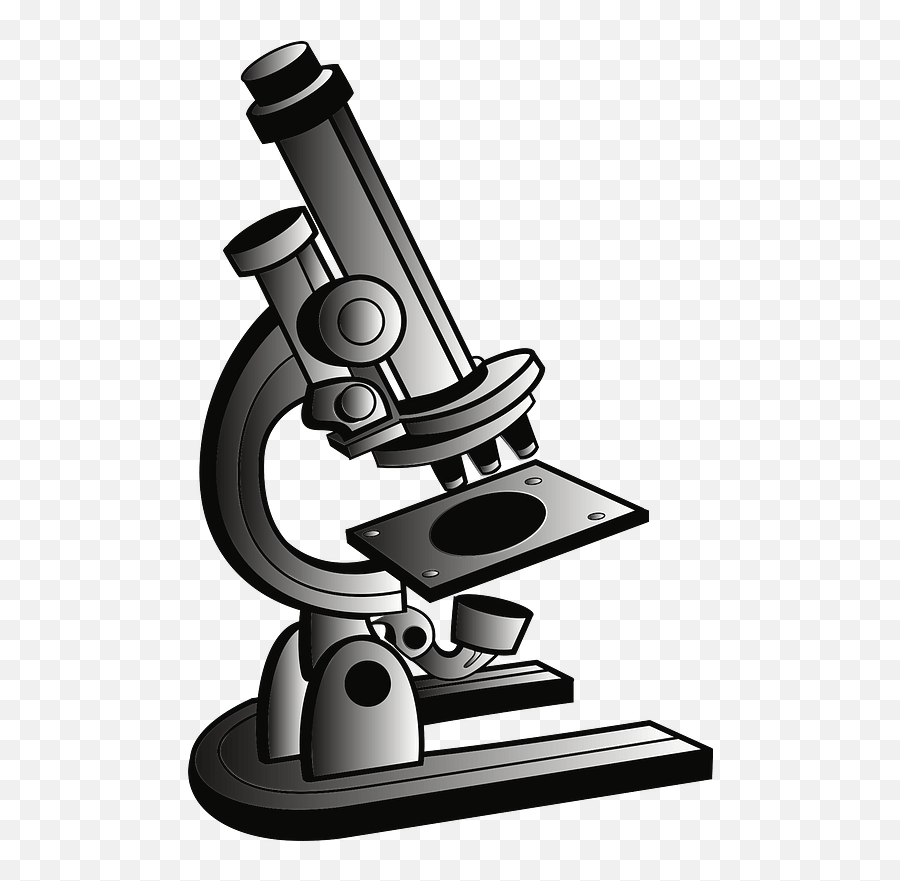 Microscope - Grayscale Clipart Free Download Transparent Clip Art Transparent Background Microscope Png,Microscope Png