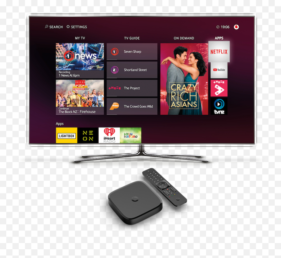 Review The New Vodafone Tv Is Last Box Youu0027ll Ever Buy Png Old Screen