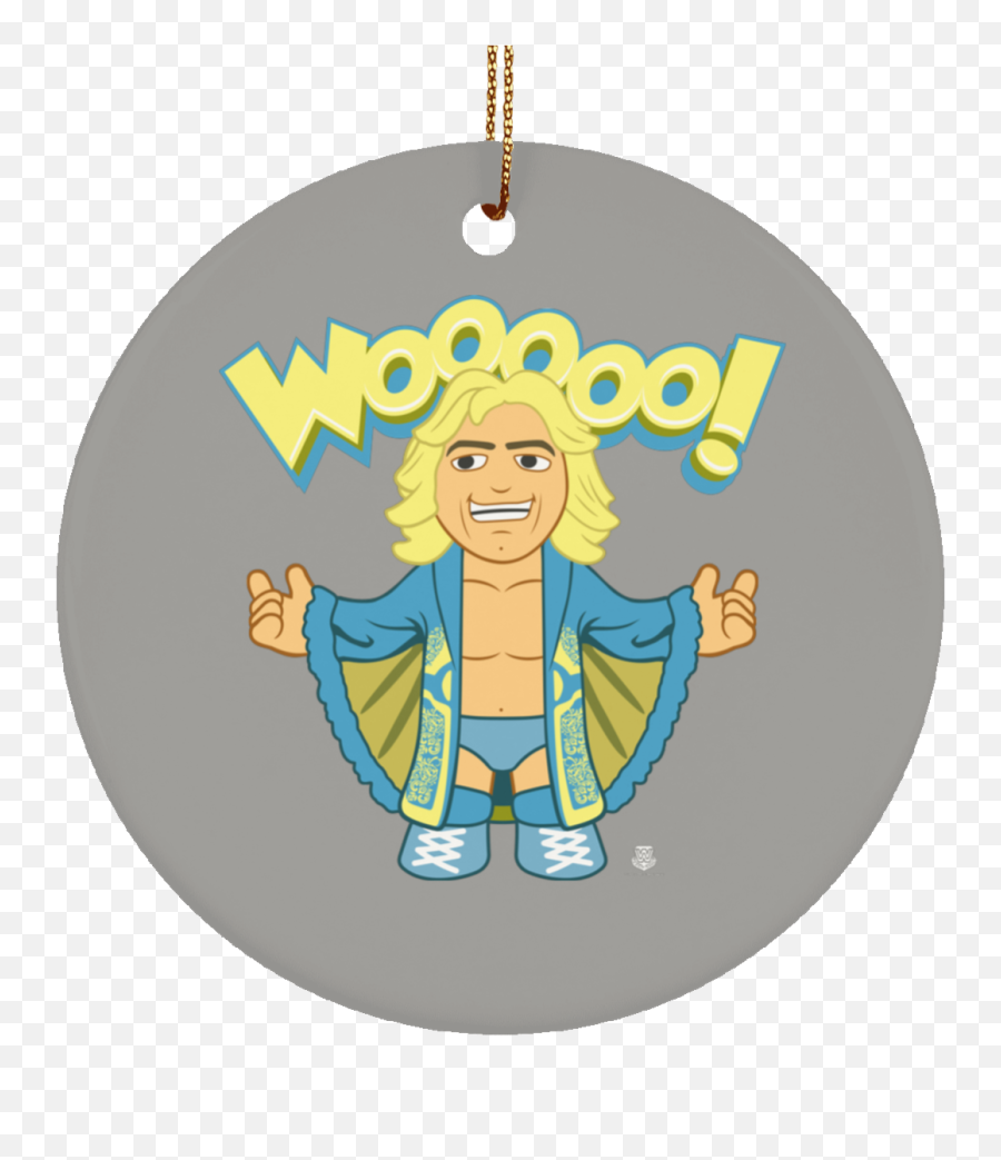 Wooooo Ornament - Cartoon Ric Flair Png,Ric Flair Png
