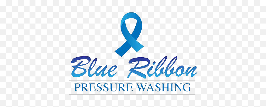 Blue Ribbon Pressure Washing Website Terms And - Vertical Png,Pressure Washing Logo Ideas