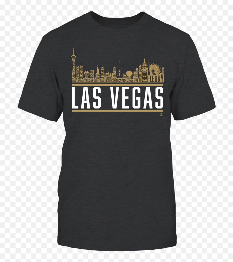 Las Vegas Skyline Front Picture - Golden Knights Fans Spurs Vote Shirt Png,Las Vegas Skyline Png