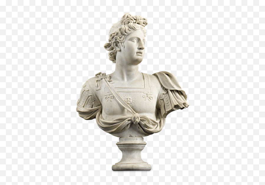 Marble Bust Of Apollo Ms Rau - Marble Bust Png,Greek Bust Png
