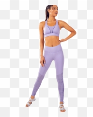 Womens Printed Leggings - For Running png