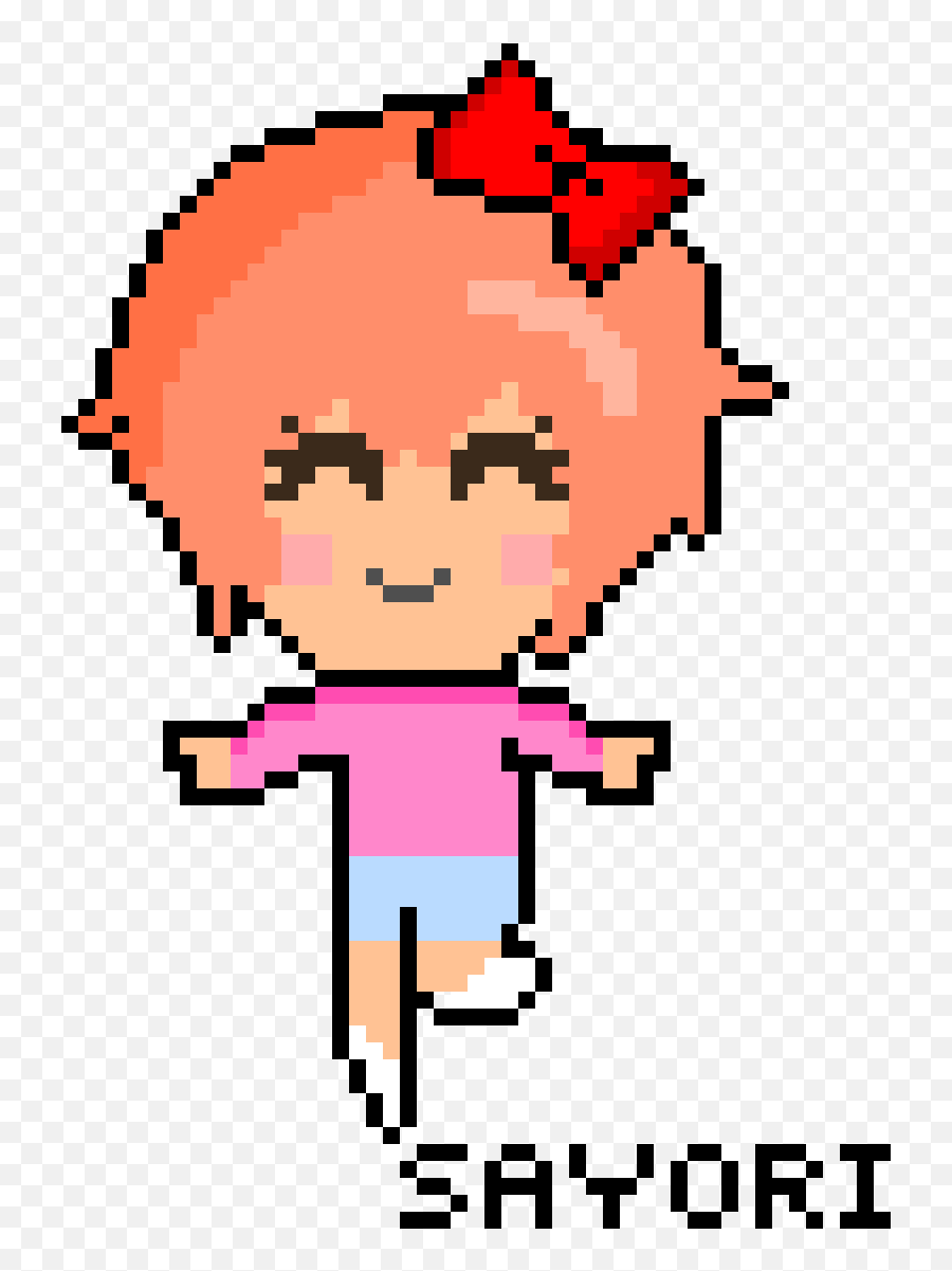 Pixilart - Sayori The Best Girl By Xxk1ahxx Portable Network Graphics Png,Sayori Transparent