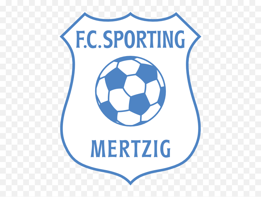 Fc Sporting Mertzig Logo Download - Black And White Soccer Ball Png,Icon Sporting