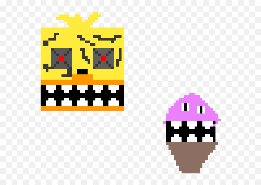 Pixilart - Nightmare Chica By Askthebadguy Dot Png,Chica Icon