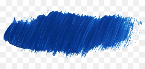 22 Blue Paint Brush Stroke - Swatch Transparent Background png