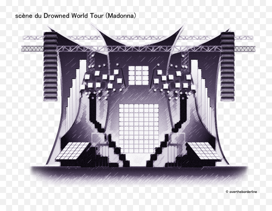 Drowned World Tour - Vertical Png,Madonna Icon Live
