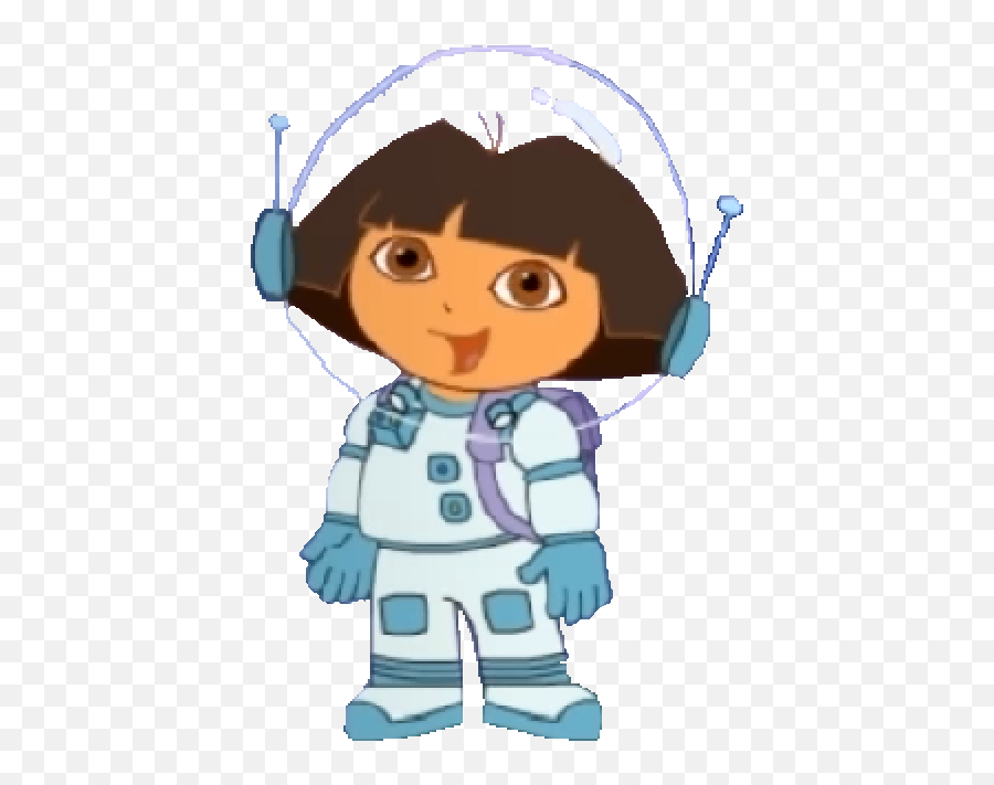 Dora In Her Spacesuit The Explorer Blueu0027s Clues - Fictional Character Png,Space Suit Icon