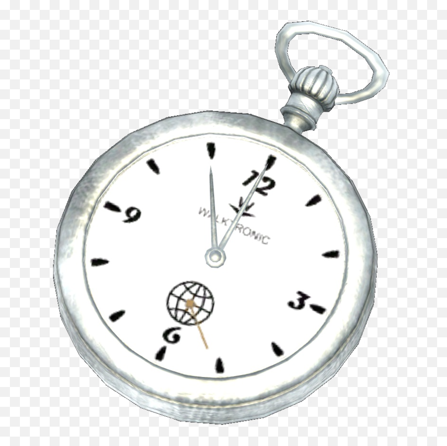 Silver Pocket Watch - The Vault Fallout Wiki Everything Gold Watch Drawing Png,Pocket Watch Png