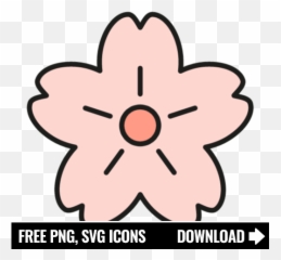 Free Sakura Flower Icon Symbol Png Svg Download - Failure Png