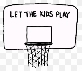 Basketball Trans Flag Sticker - Let Language png