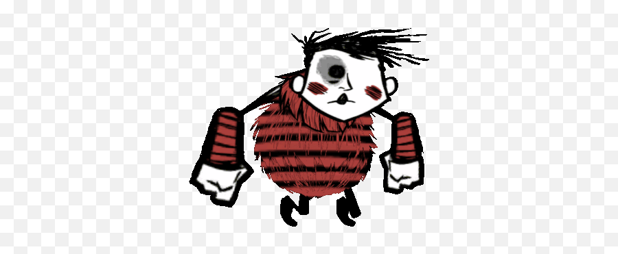 Wes Dst Dont Starve Sticker - Wes Dst Wes Dont Starve Fictional Character Png,Dont Starve Together Icon