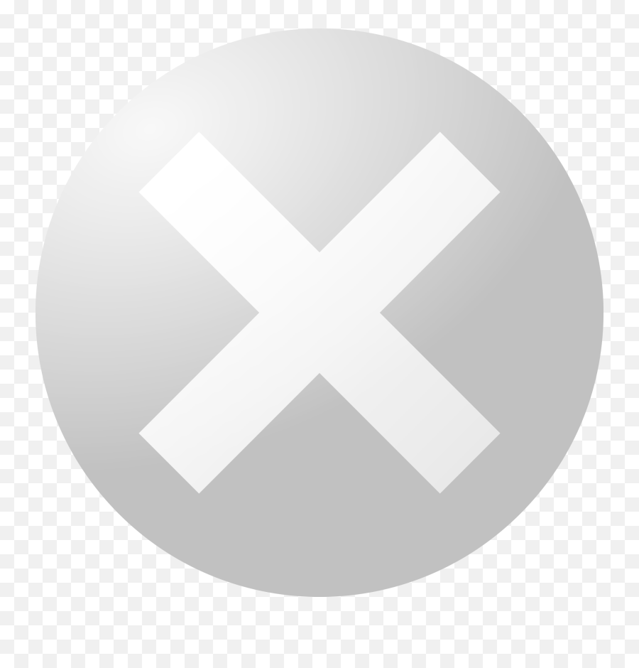 Download Hd Open - Grey Close Button Transparent Png Image Windows Critical Error Icon,Open Close Icon