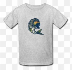 Bass Mullet Youth Tee - Humpback Whale Shirts png