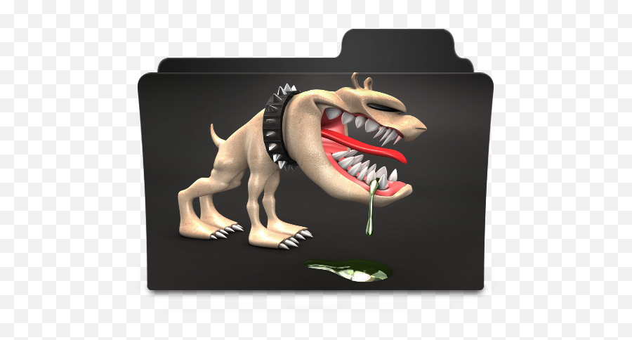 Wild Bulldog Folder Icon Png Clipart Image Iconbugcom - Nature Folder Icon Png,Wallpaper Folder Icon