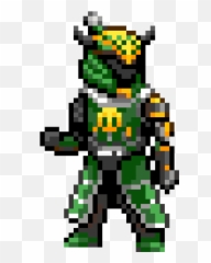 Destiny 2 Warlock Iron Banner Season - Pixel Art Png