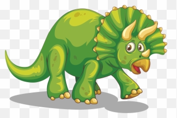 Tyrannosaurus Dinosaur Cartoon Illustration - Cartoon Cartoon Dinosaur Transparent Background Png,Dinosaur Skull Png