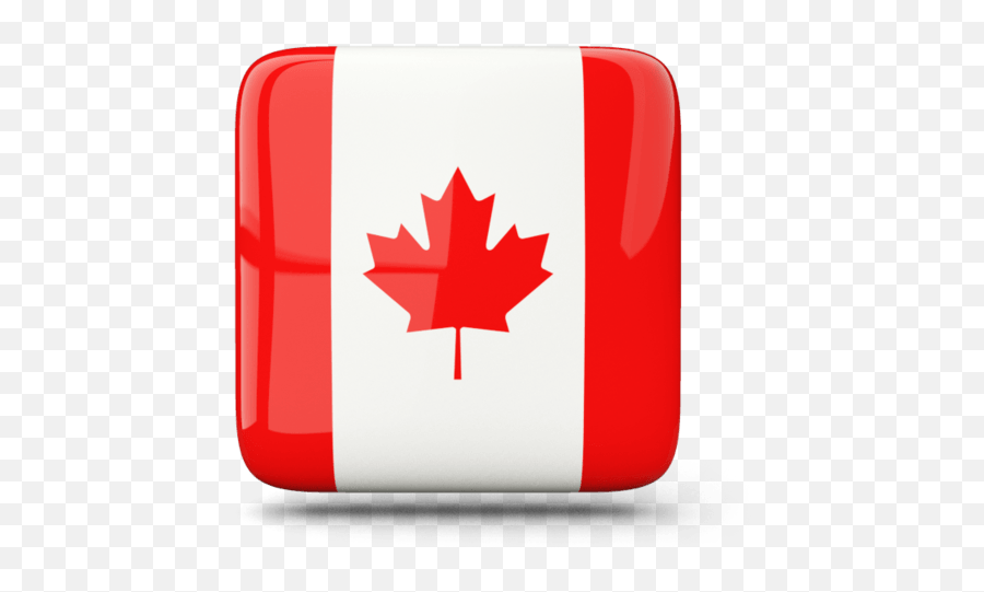 Download Hd Canada Flag Icon Square Transparent Png Image - Square Canada Flag Png,Icon Plaza