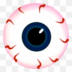 Halloween Eyeball Free Download - Eyeball Clipart Png,Creepy Eye Png