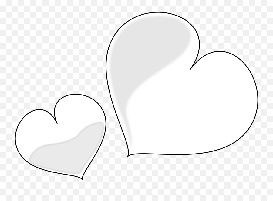 Best Heart Clipart Black And White 1354 - Clipartioncom White Heart Clipart Png,Transparent Heart Outline