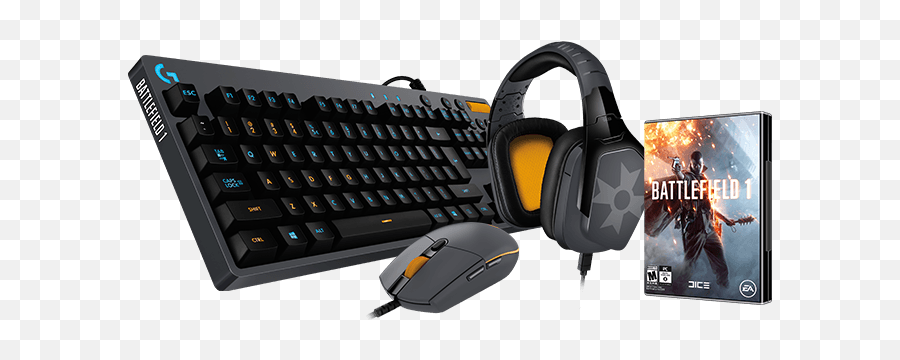 Win Logitech Gaming Keyboard Mouse - Logitech G810 And G502 Png,Battlefield 1 Transparent
