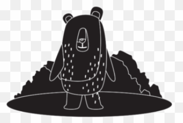 Animal Bear Icon Silhouette Graphic By Cagagestudio - Sketch png