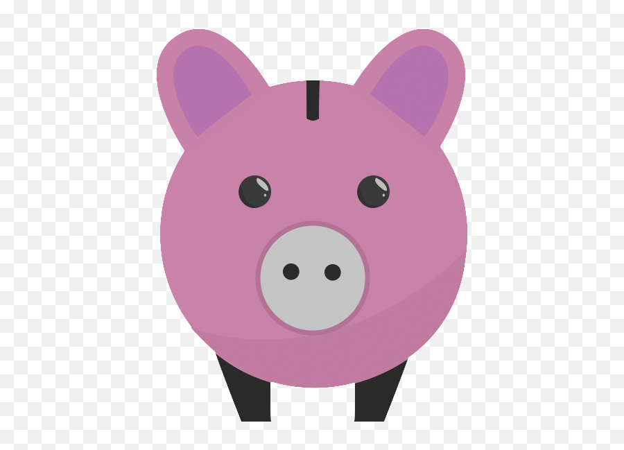 Download Piggy Bank Icon - Cartoon Png Image With No Soft,Piggy Bank Icon