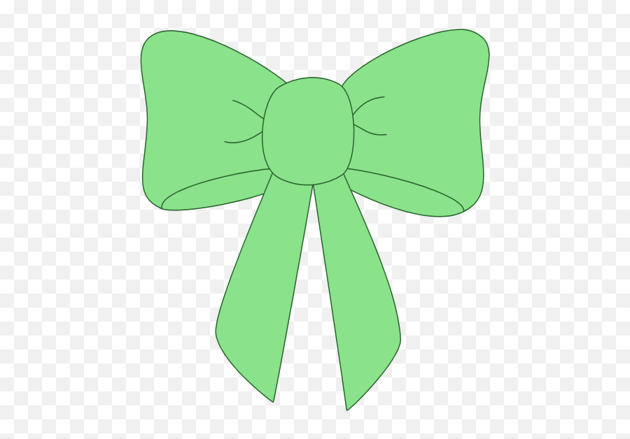 Clipart Bow Green Transparent - Transparent Background Pink Bow Clipart Png,Green Bow Png