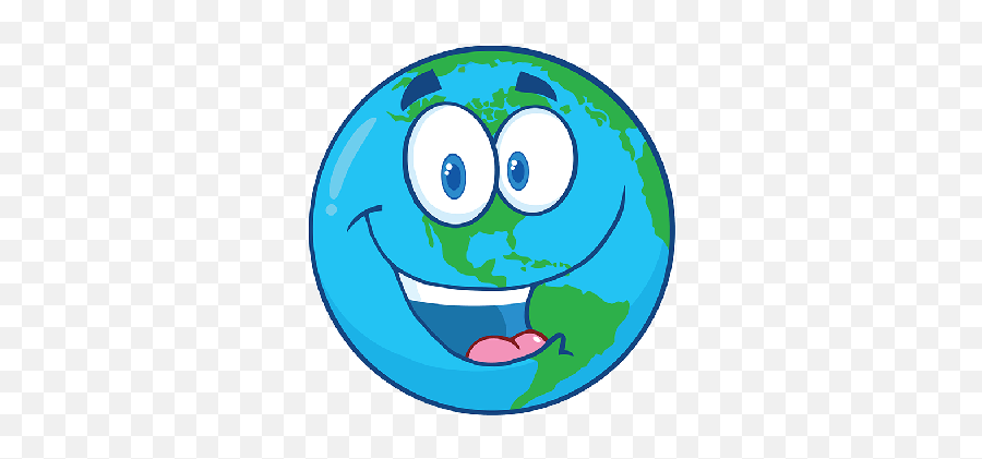 Earth Clipart Happy Pictures - Cartoon Happy Earth Png,Earth Clipart Transparent