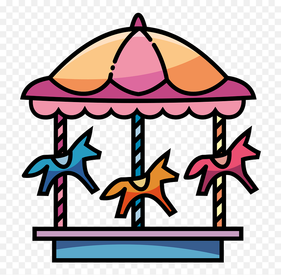 Carousel Clipart Free Download Transparent Png Creazilla Merry Go Round Icon