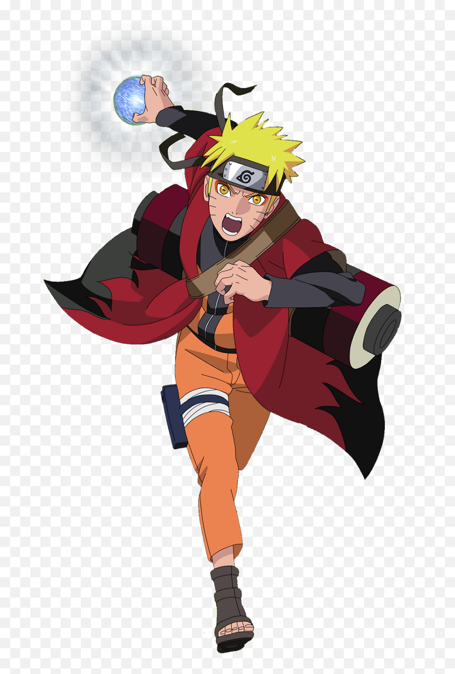 Naruto Rasengan Sage Mode Png Image - Sage Mode Naruto Uzumaki,Naruto Transparent Background