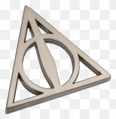 Download Deathly Hallows Pin Badge Png