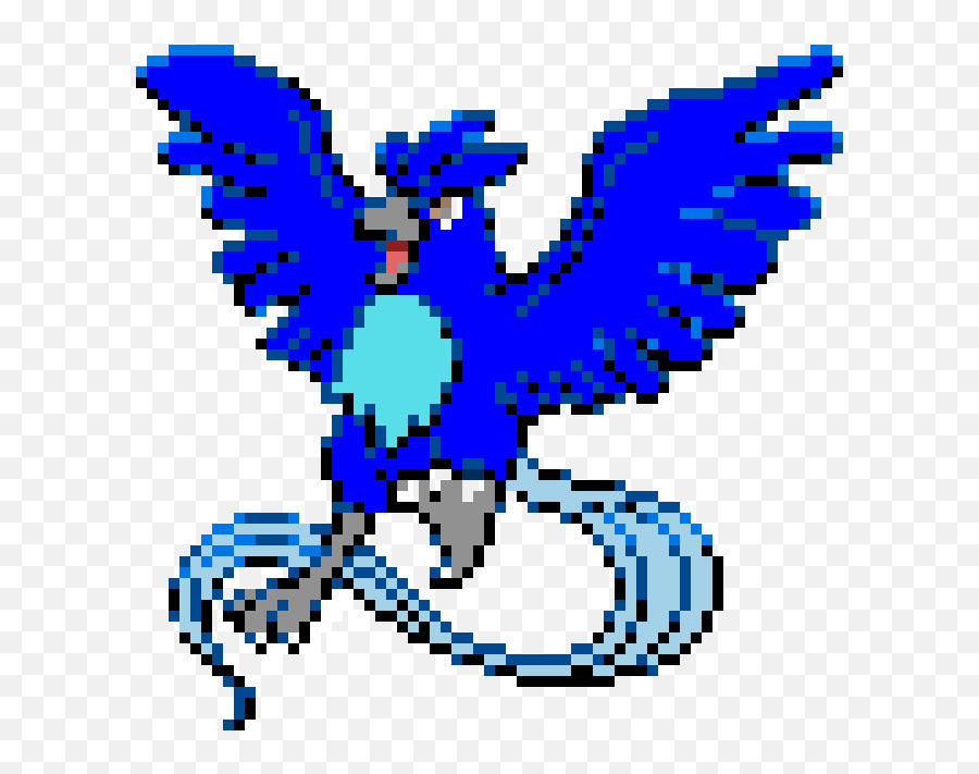 Articuno Pixel Art Maker - Articuno Pixel Art Png,Articuno Png