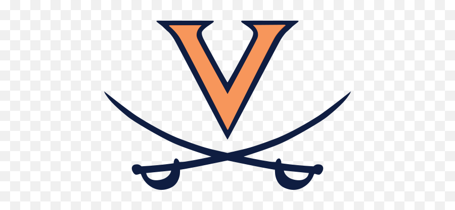 Logo - Universityofvirginiacavaliersorangevblueoutline Virginia Cavaliers Old Logo Png,Facebook Logo Outline
