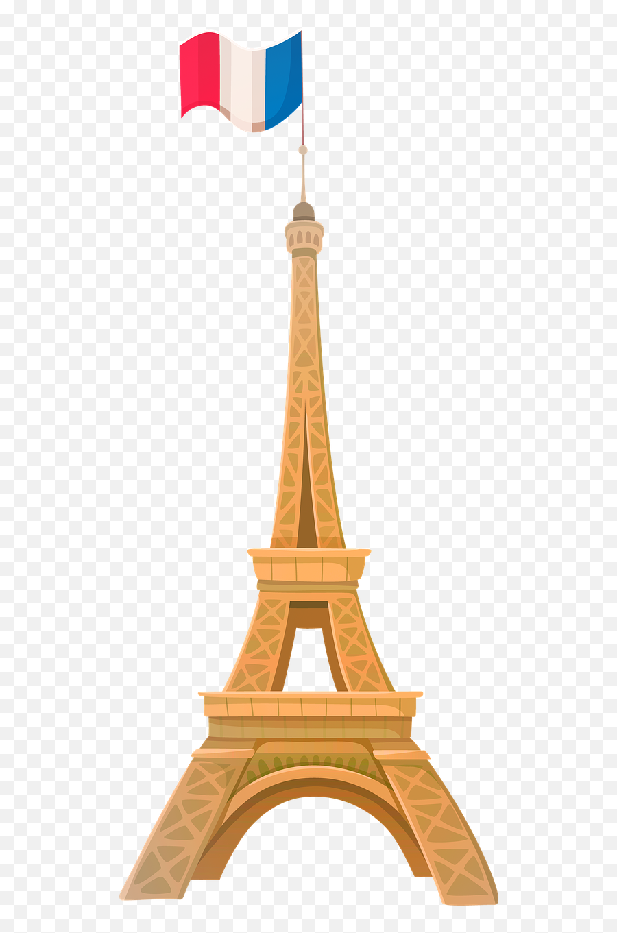 Eiffel Tower French Flag Paris - Free Image On Pixabay Eiffel Tower French Flag Png,France Flag Png