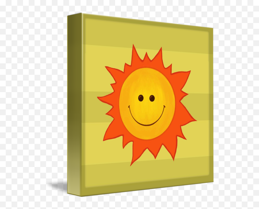 Happy Smiling Sun By Boriana Giormova - Happy Sun Png,Smiling Sun Png