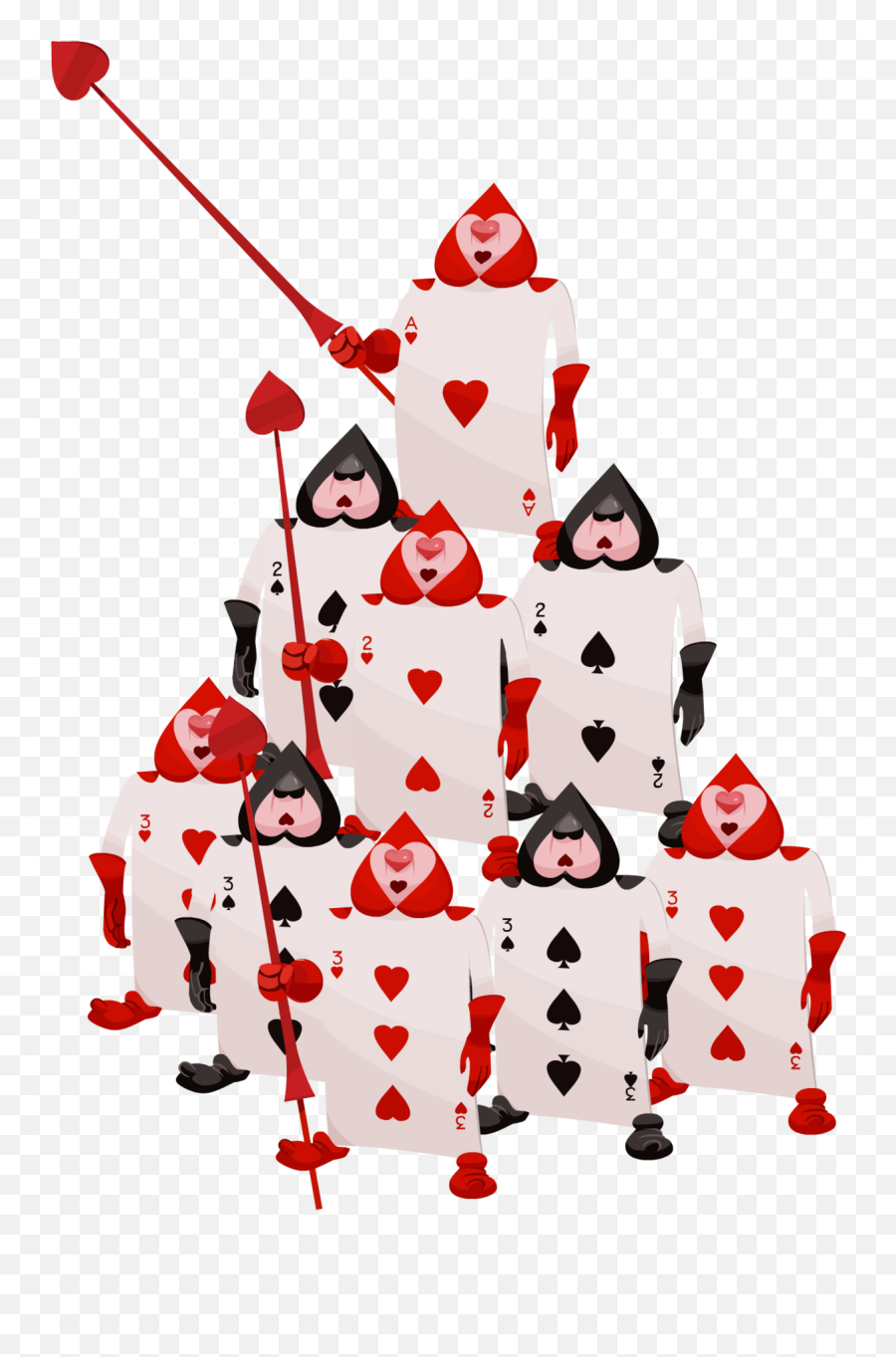 Playing Cards - Kingdom Hearts Wiki The Kingdom Hearts Alice In Wonderland Card Soldiers Png,Deck Of Cards Png