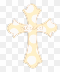 Blessed Cross - Cream Cross Png,Blessed Png